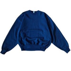 Los Angeles Apparel Men's Deep Blue Crewneck Sweater